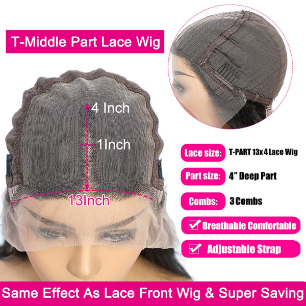 Curly Lace Front Wig Human Hair,Hd Transparent Lace Front Wigs Human Hair Pre Plucked,Wet and Wavy Wigs Human Hair,16Inch ,13X4X1 Glueless Water Wave Lace Front Wigs Human Hair for Black Women - Image 5