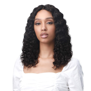 Unprocessed Human Bundle Hair HD Lace Wig Wet N Wavy MHLF441 Margaret (NATURAL)