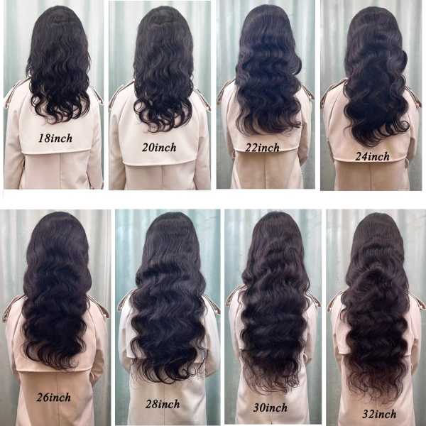 13X4Lace Front Wigs Human Hair Body Wave Wigs for Black Women Human20Inch HD Lace Front Wigs Hair Pre Plucked with Baby Hair 150% Density 10A Grade Brazilian Wigs Body Wave Wigs - Image 6